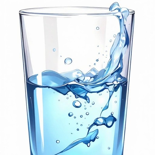 glass of water
