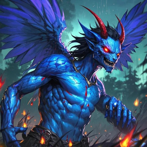 Ceferos, the chief of the space demons