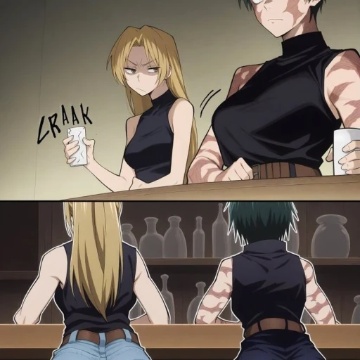 Maki Zenin and Yuki Tsukumo