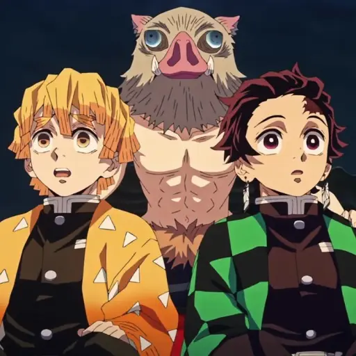 Zenitsu, Inosuke, Tanjiro (BL!!!)