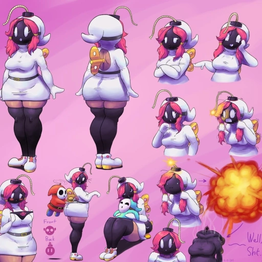bomb-omb girl tg tf