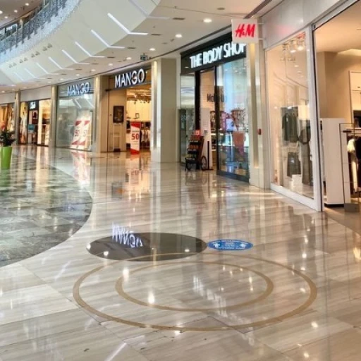 Two monsters in the shopping mall?