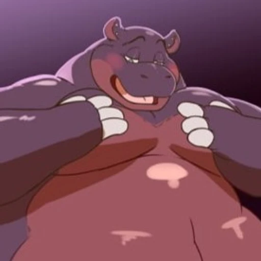 hippo (gay, femboy, furry, fat, nerd)