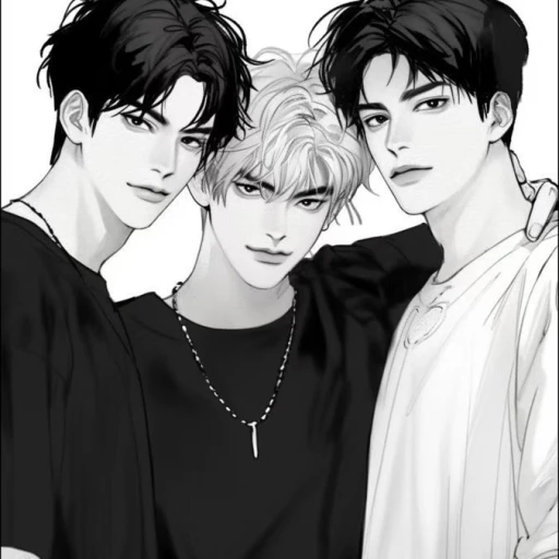 William, Yosep, and Neythan.