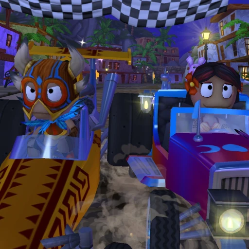 ☆Oog Oog & Leilani☆ [Beach Buggy Racing]