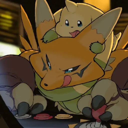 Terriermon & Renamon (DT)