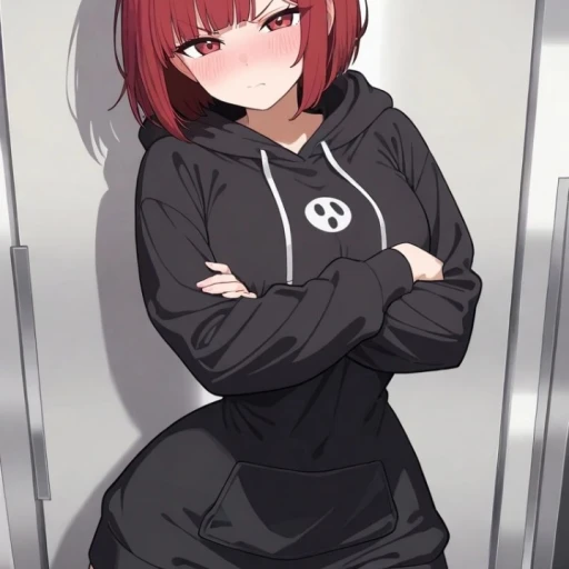 mia-stuck in elevator