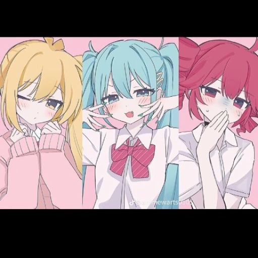 Your 3 singer girlfriends.