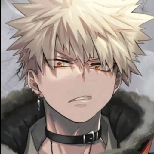 bakugo with anger issues