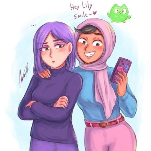 Lily and Zari