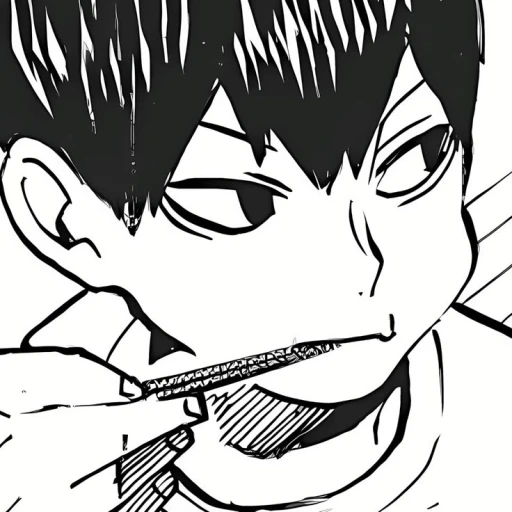 Kageyama Tobio || Bl (This likely refers to a character from a manga or anime series, and "Bl" likely refers to a genre or category.)