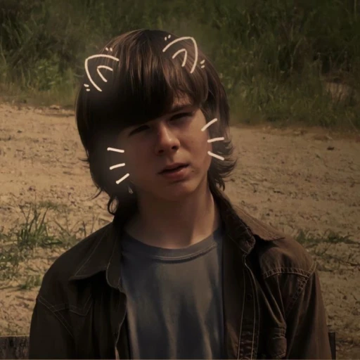 ୨!!୧ · — Carl Grimes?! ⚠️