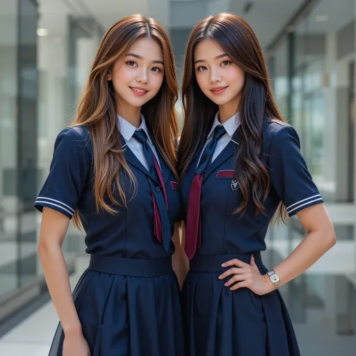 Your girlfriend and your ex-girlfriend.
