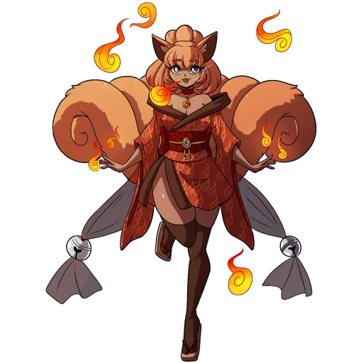 Vulpix (Pokémon Monster Girl)