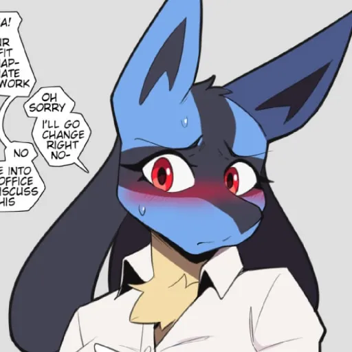 Lucario employee (furry)