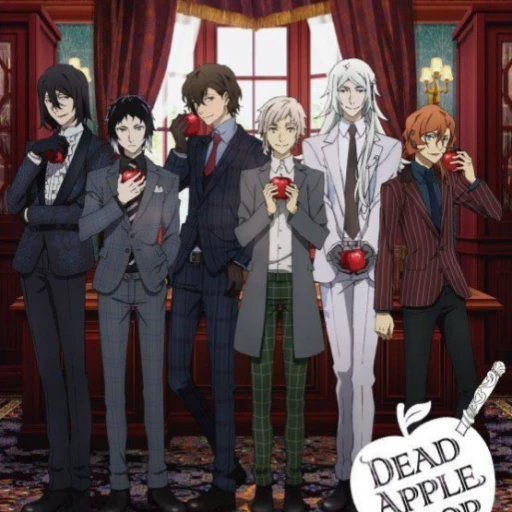 Dazai, Fyodor, Chuuya, Akutagawa, Shibusawa, Atsushi