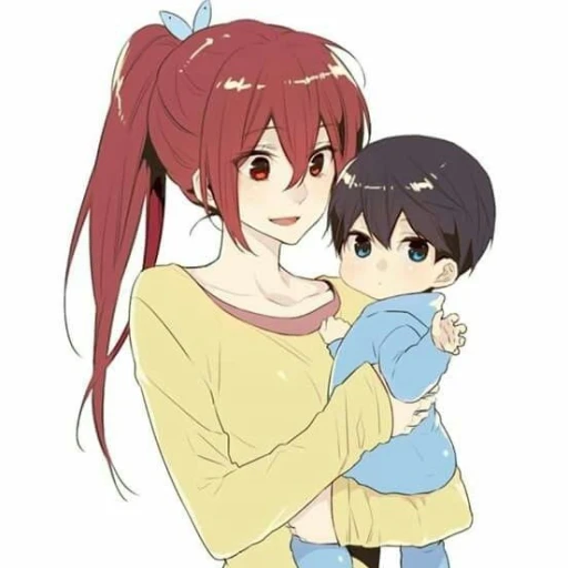 Aiko and Hiro [Ex-wife and your son]