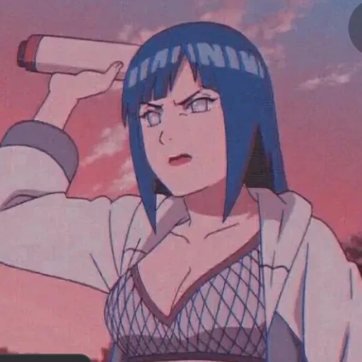 Hinata Hyuga from "The World of Genjutsu".