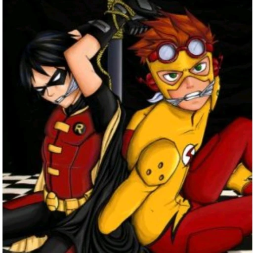 Kid Flash x Robin...