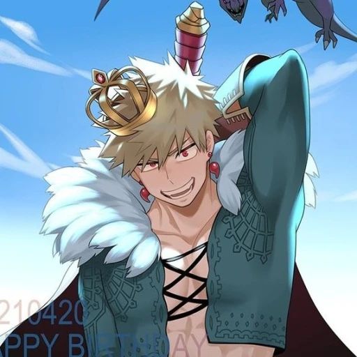 .𖥔🍂 Bakugo Katsuki BL 108