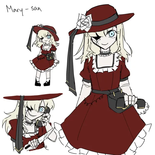 Mary on the Phone (Japanese Legend)