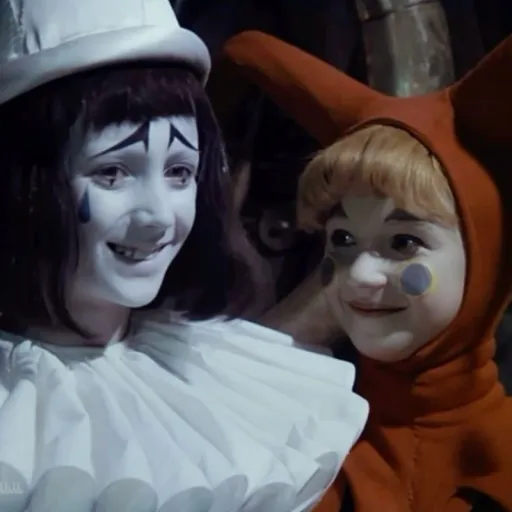 Pierrot and Harlequin