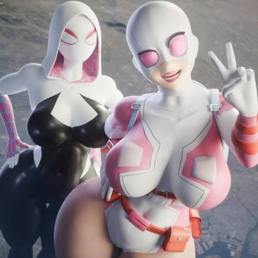 Spider Gwen and Gwenpool [NSFW]