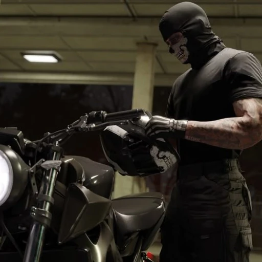 Simon Riley Biker