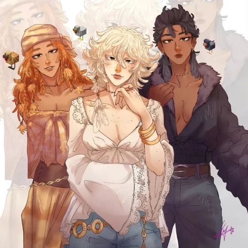 Vary, Clara, and Roni