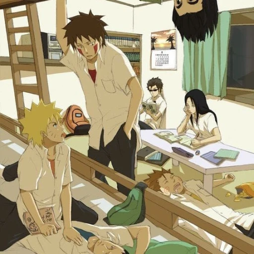 Naruto Boys (roommates)
