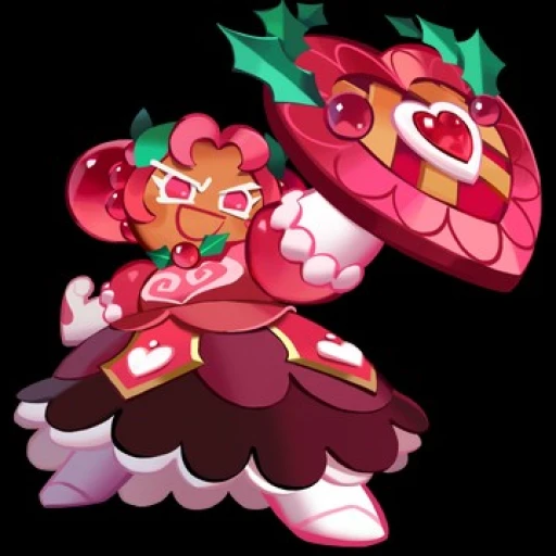 Hollyberry cookie
