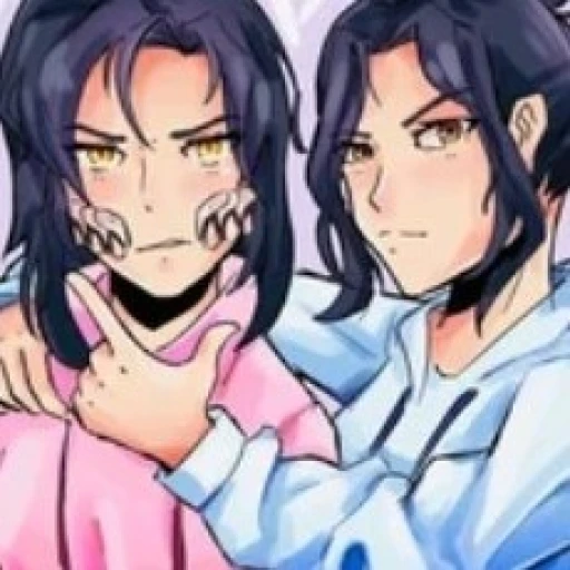 Kitana and Mileena