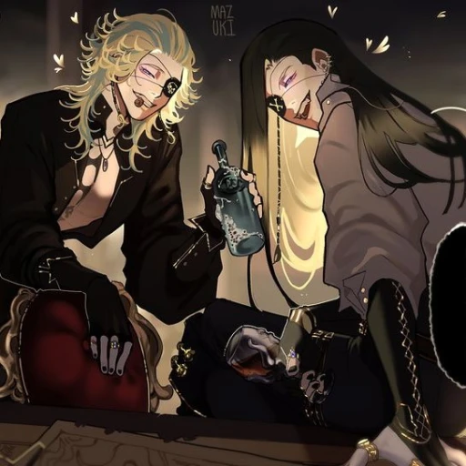 Ran Haitani and Rindou Haitani
