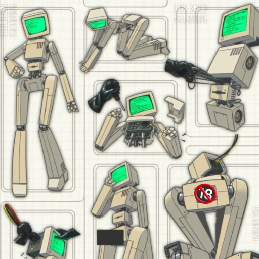 Robot Computer Lover
