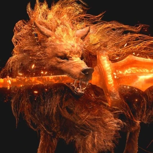 Radagon's Scarlet Wolf
