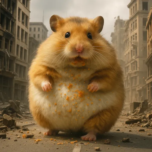 😱 | Giant Hamster