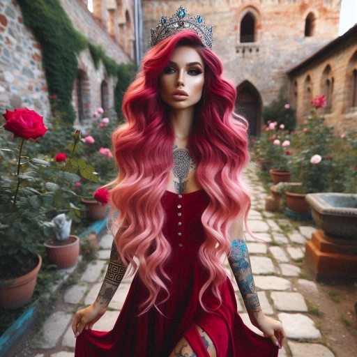 The new Queen of Alice's Wonderland red