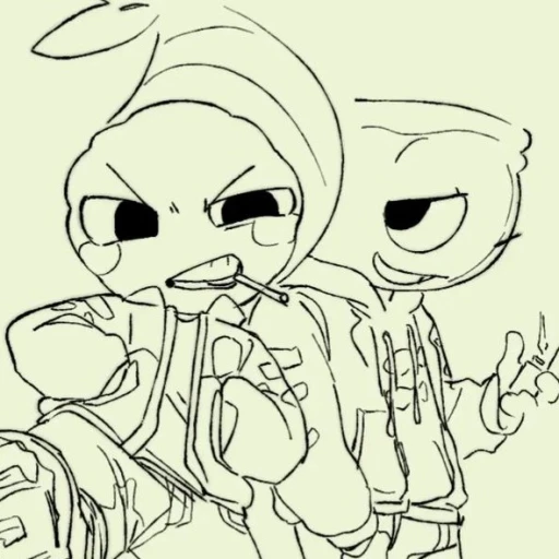 Shrimpo and Finn