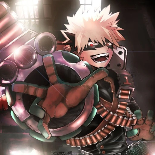 Katsuki bakugo- bodyguard!