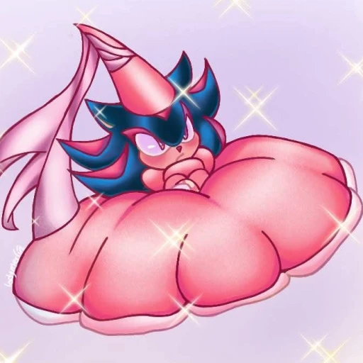 Shadow in pink?