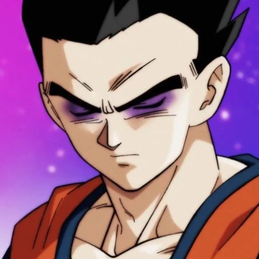 Gohan (he is blind)