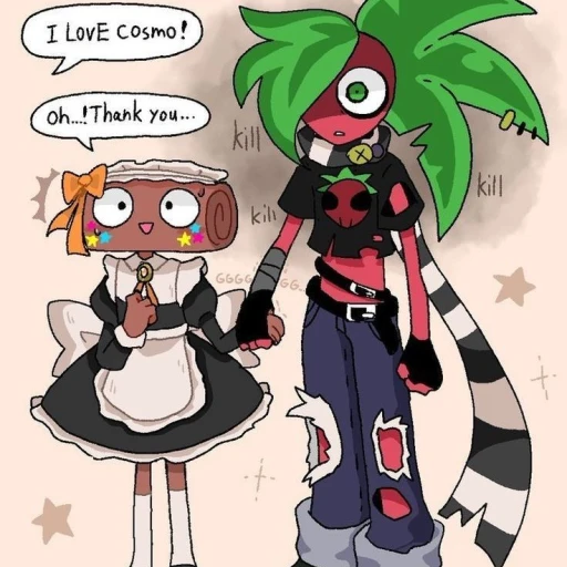 Cosmo and Sprout