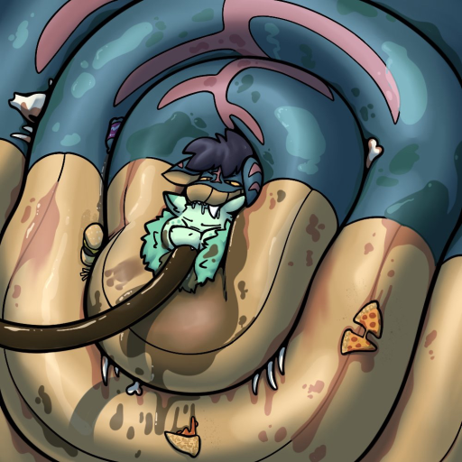 blob-eating dragon~