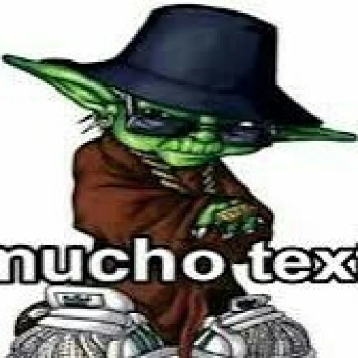A lot of text.
