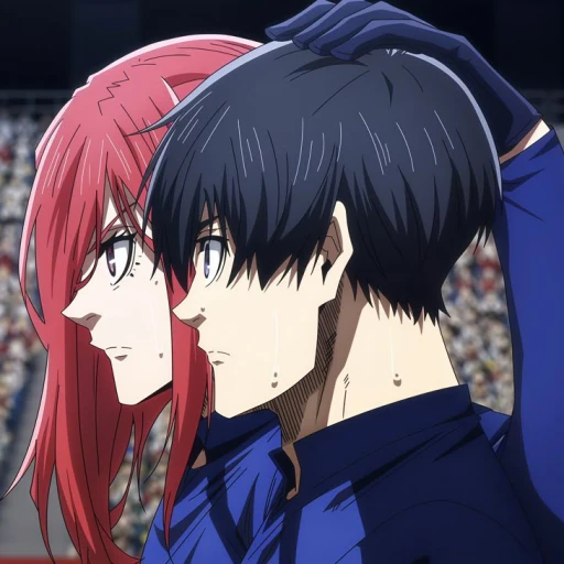 Chigiri and Isagi