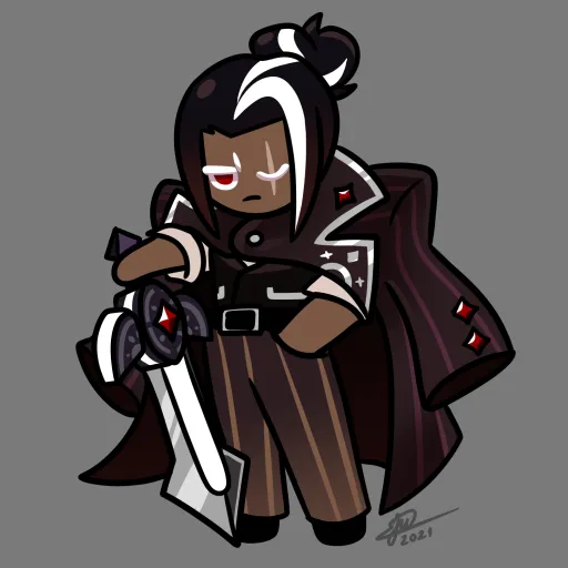 Dark choco cookie