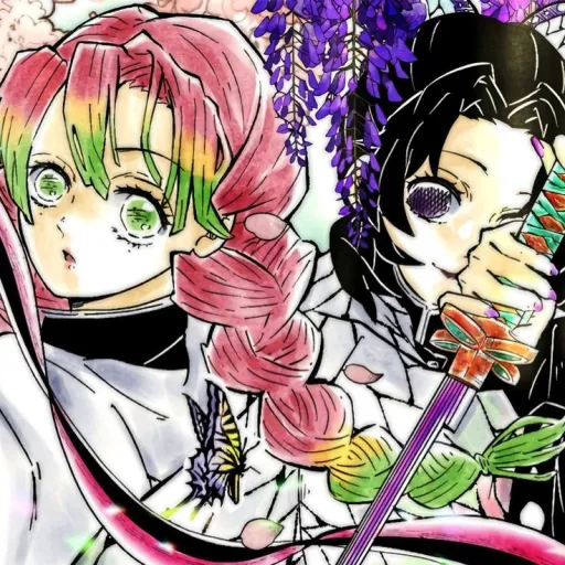 Mitsuri and Shinobu