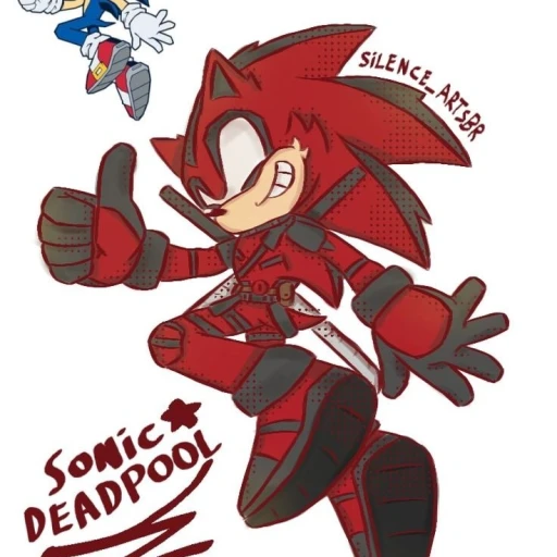 Deadpoolnic! (Deadpool +Sonic)