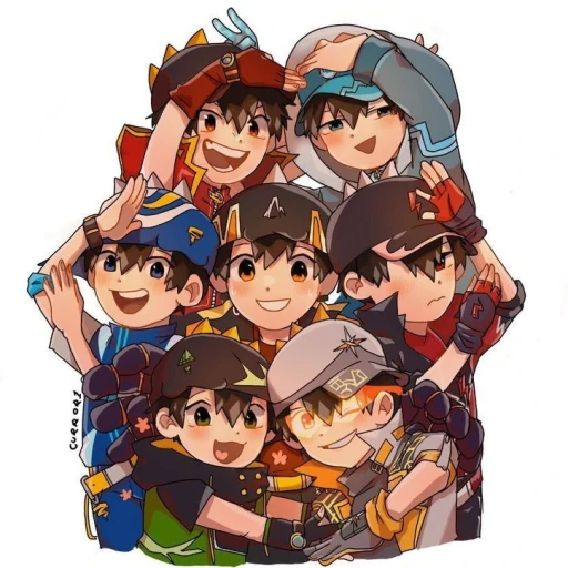 yandere BoBoiBoy 7 elementals