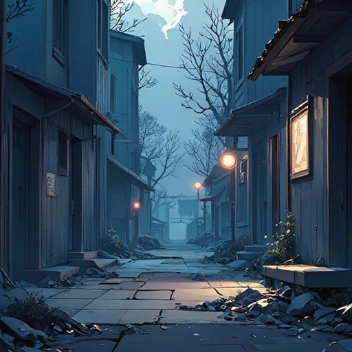 Abandoned Haunted Town